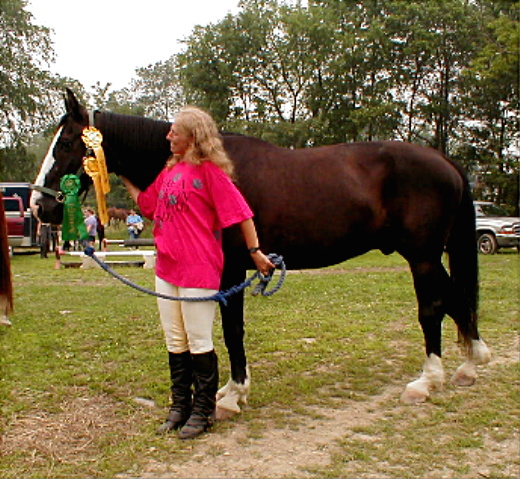 Scarlett & Goethe at a TWF event (-: